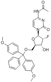 N-乙酰基-5'-O-[双(4-甲氧基苯基)苯基甲基]-2'-脱氧-2'-氟胞苷