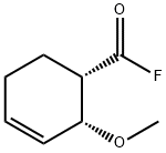 3-Cyclohexene-1-carbonyl fluoride, 2-methoxy-, (1S-cis)- (9CI)