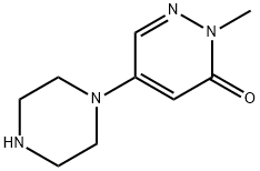 2-methyl-5-(1-piperazinyl)-3(2H)-pyridazinone(SALTDATA: 1.94HCl 1.5H2O)