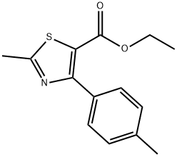 ETHYL 2-METHYL-4-P-TOLYLTHIAZOLE-5-CARBOXYLATE