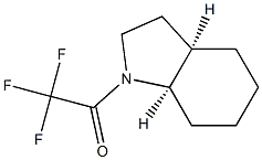 1H-Indole, octahydro-1-(trifluoroacetyl)-, cis-(-)- (9CI)