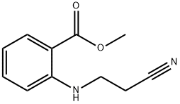 Benzoic acid, 2-[(2-cyanoethyl)amino]-, methyl ester (9CI)