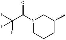 Piperidine, 3-methyl-1-(trifluoroacetyl)-, (R)- (9CI)