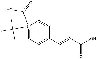 Benzoic acid, 4-(2-carboxyethenyl)-, 1-(1,1-dimethylethyl) ester, (E)- (9CI)