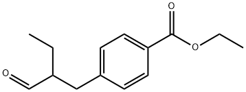 Benzoic acid, 4-(2-formylbutyl)-, ethyl ester (9CI)