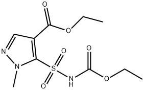 4-乙氧羰基-1-甲基-5-吡唑磺酰氨基甲酸乙酯