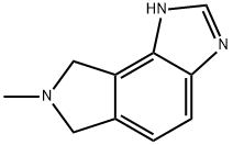 Pyrrolo[3,4-e]benzimidazole, 1,6,7,8-tetrahydro-7-methyl- (9CI)