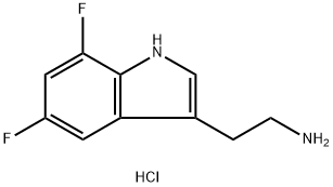 2-(5,7-二氟-1H-吲哚-3-基)乙胺盐酸盐