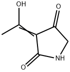 2,4-Pyrrolidinedione, 3-(1-hydroxyethylidene)- (9CI)