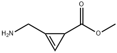 2-Cyclopropene-1-carboxylic acid, 2-(aminomethyl)-, methyl ester (9CI)