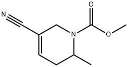 1(2H)-Pyridinecarboxylic  acid,  5-cyano-3,6-dihydro-2-methyl-,  methyl  ester