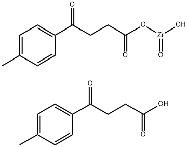 Zirconium, hydroxy(4-methyl-.gamma.-oxobenzenebutanoato-O.alpha.)oxo-, compd. with 4-methyl-.gamma.-oxobenzenebutanoic acid