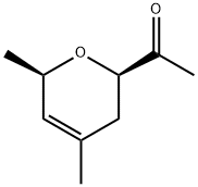Ethanone, 1-(3,6-dihydro-4,6-dimethyl-2H-pyran-2-yl)-, cis- (9CI)