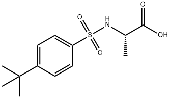 ALANINE, N-[[4-(1,1-DIMETHYLETHYL)PHENYL]SULFONYL]-