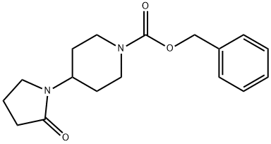Benzyl 4-(2-oxopyrrolidin-1-yl)piperidine-1-carboxylate