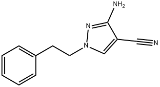 3-amino-1-phenethyl-1H-pyrazole-4-carbonitrile