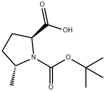 (2S,5R)-N-Boc-5-甲基吡咯烷-2-甲酸