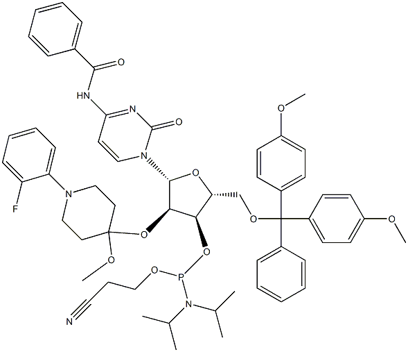 N-blocked-5'-O-DMT-2'-O-Fpmp CED cytidine phosphoramidite