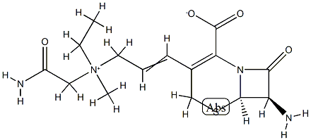 {(E)-3-[(6R,7R)-7-AMINO-2-CARBOXYLATO-8-OXO-5-THIA-1-AZABICYCLO[4.2.0]OCT-2-EN-3-