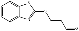 Propanal, 3-(2-benzothiazolylthio)- (9CI)