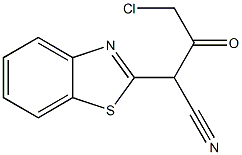 2-(1,3-benzothiazol-2-yl)-4-chloro-3-oxobutanenitrile