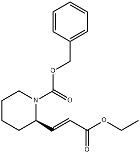 [R-(E)]-2-(3-Ethoxy-3-oxo-1-propenyl)-1-piperidinecarboxylic Acid Phenylmethyl Ester