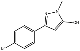 3-(4-溴苯基)-1-甲基-1H-吡唑-5-醇