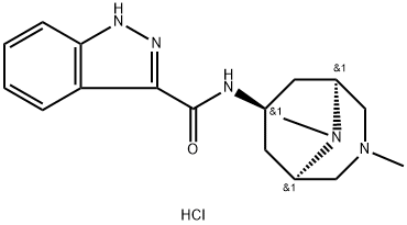N-[(1S,5R)-3,9-DIMETHYL-3,9-DIAZABICYCLO[3.3.1]NONAN-7-YL]-1H-INDAZOLE-3-CARBOXAMIDE;DIHYDROCHLORIDE