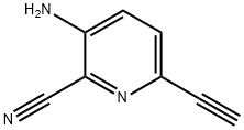 2-Pyridinecarbonitrile,3-amino-6-ethynyl-(9CI)