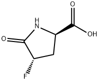 D-Proline, 4-fluoro-5-oxo-, (4S)- (9CI)