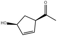 Ethanone, 1-(4-hydroxy-2-cyclopenten-1-yl)-, cis- (9CI)