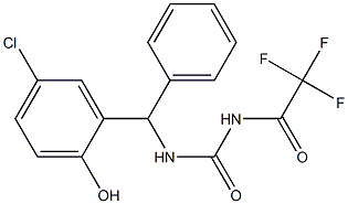 N-[[(5-chloro-2-hydroxy-phenyl)-phenyl-methyl]carbamoyl]-2,2,2-trifluo ro-acetamide