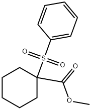 methyl 1-(benzenesulfonyl)cyclohexane-1-carboxylate