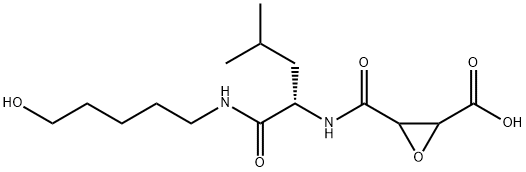 3-[[1-(5-hydroxypentylcarbamoyl)-3-methyl-butyl]carbamoyl]oxirane-2-ca rboxylic acid