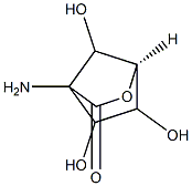 (1S)-4-氨基-5,6,7-三羟基-2-氧杂双环[2.2.1]庚烷-3-酮