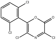 2H-1,4-Oxazin-2-one,  3,5-dichloro-6-(2,6-dichlorophenyl)-