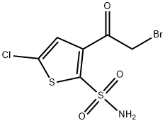 3-(溴乙酰基)-5-氯-2-噻吩磺酰胺
