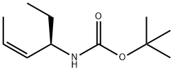 Carbamic acid, (1-ethyl-2-butenyl)-, 1,1-dimethylethyl ester, [R-(Z)]- (9CI)