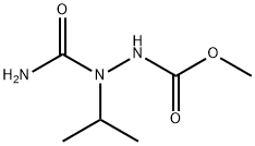 Hydrazinecarboxylic  acid,  2-(aminocarbonyl)-2-(1-methylethyl)-,  methyl  ester