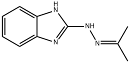 2H-Benzimidazol-2-one,1,3-dihydro-,(1-methylethylidene)hydrazone(9CI)
