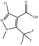 3-氯-1-甲基-5-(三氟甲基)-1H-吡唑-4-羧酸