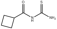 Cyclobutanecarboxamide, N-(aminothioxomethyl)- (9CI)