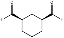 1,3-Cyclohexanedicarbonyl difluoride, cis- (9CI)