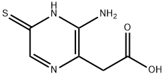 Pyrazineacetic acid, 3-amino-4,5-dihydro-5-thioxo- (9CI)