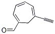 1,3,5-Cycloheptatriene-1-carboxaldehyde, 6-ethynyl- (9CI)