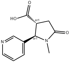 反-1-甲基-4-羧基-5-(3-吡啶基)-2-吡咯烷酮