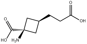 Cyclobutanepropanoic acid, 3-amino-3-carboxy-, trans- (9CI)