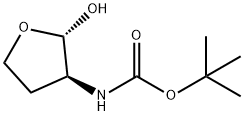 Carbamic acid, (tetrahydro-2-hydroxy-3-furanyl)-, 1,1-dimethylethyl ester, (2S-