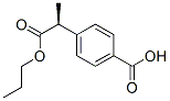 Benzeneacetic acid, 4-carboxy--alpha--methyl-, -alpha--propyl ester, (S)- (9CI)