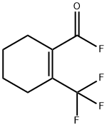 1-Cyclohexene-1-carbonylfluoride,2-(trifluoromethyl)-(9CI)